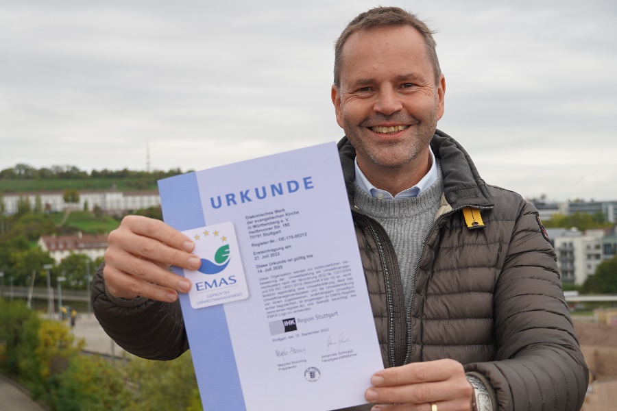 EMAS Zertifizierung Diakonie